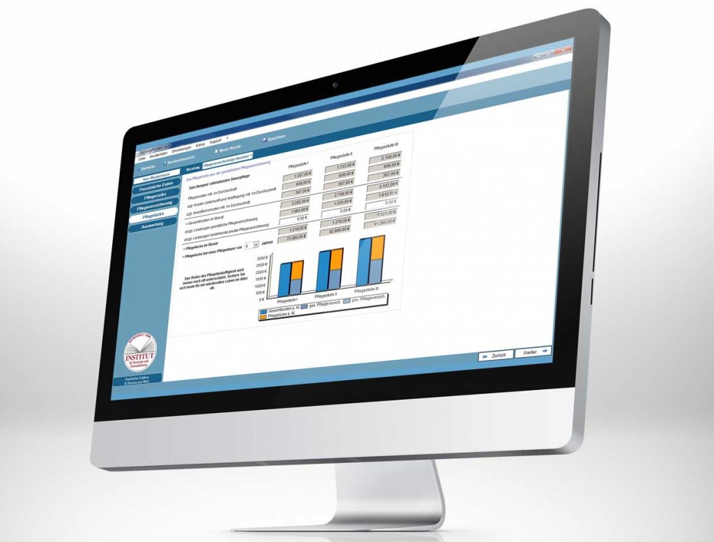 Pflegeversicherungs-Rechner